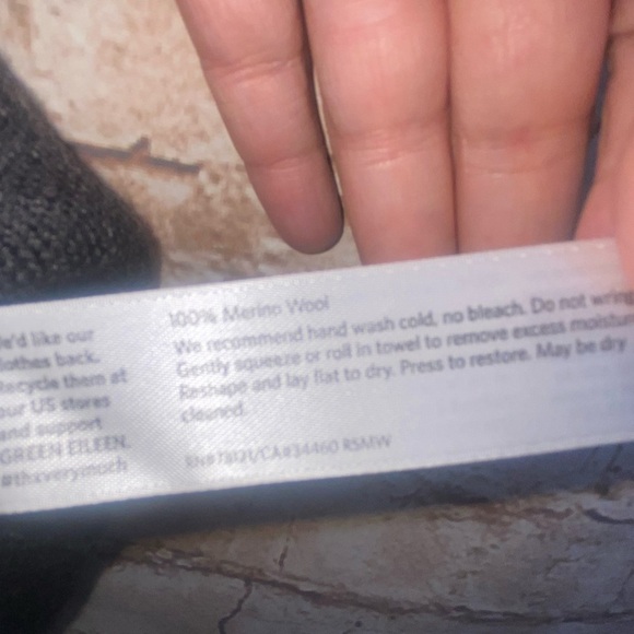 Eileen Fisher Wool Sleeveless Tank Top Size XS - Picture 5 of 5